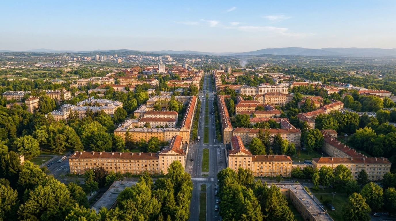 Lokalita projektu Podlesí Park, Havířov